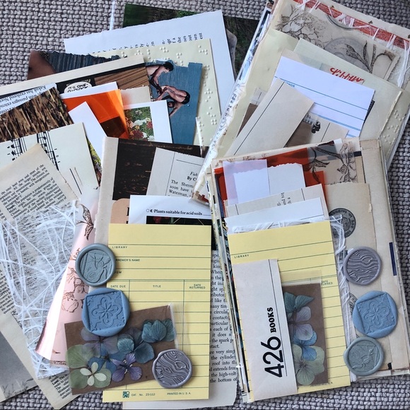 COLLAGE/JUNK JOURNAL Paper Pack - Picture 4 of 7